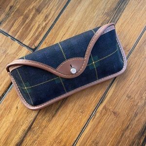 Ralph Lauren Polo Beans Sunglass Case Tartan